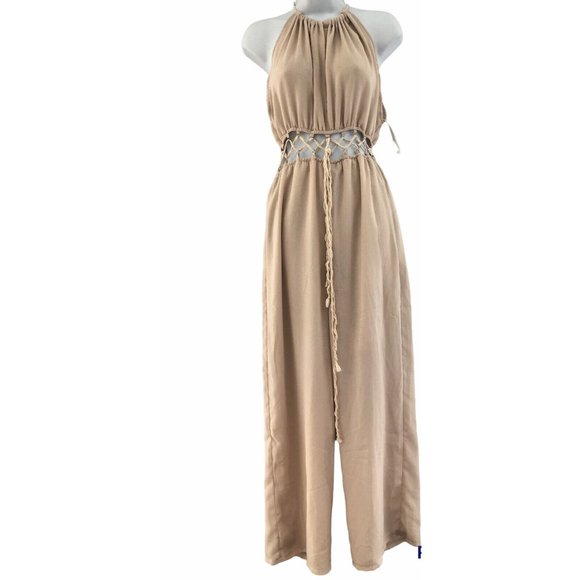 Sabo Skirt Beige Jumpsuit - Picture 2 of 12